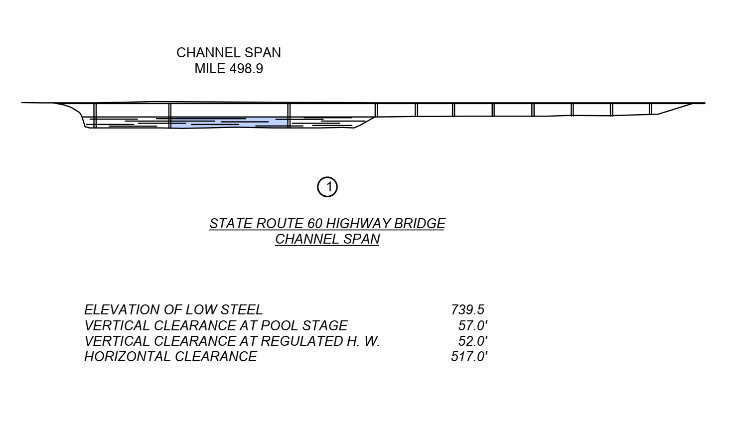 State Route 60 Hwy Bridge Clearances | Bridge Calculator LLC