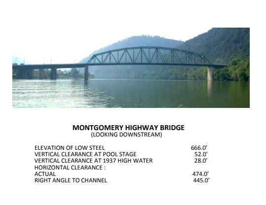 Montgomery Bridge Clearances | Bridge Calculator LLC